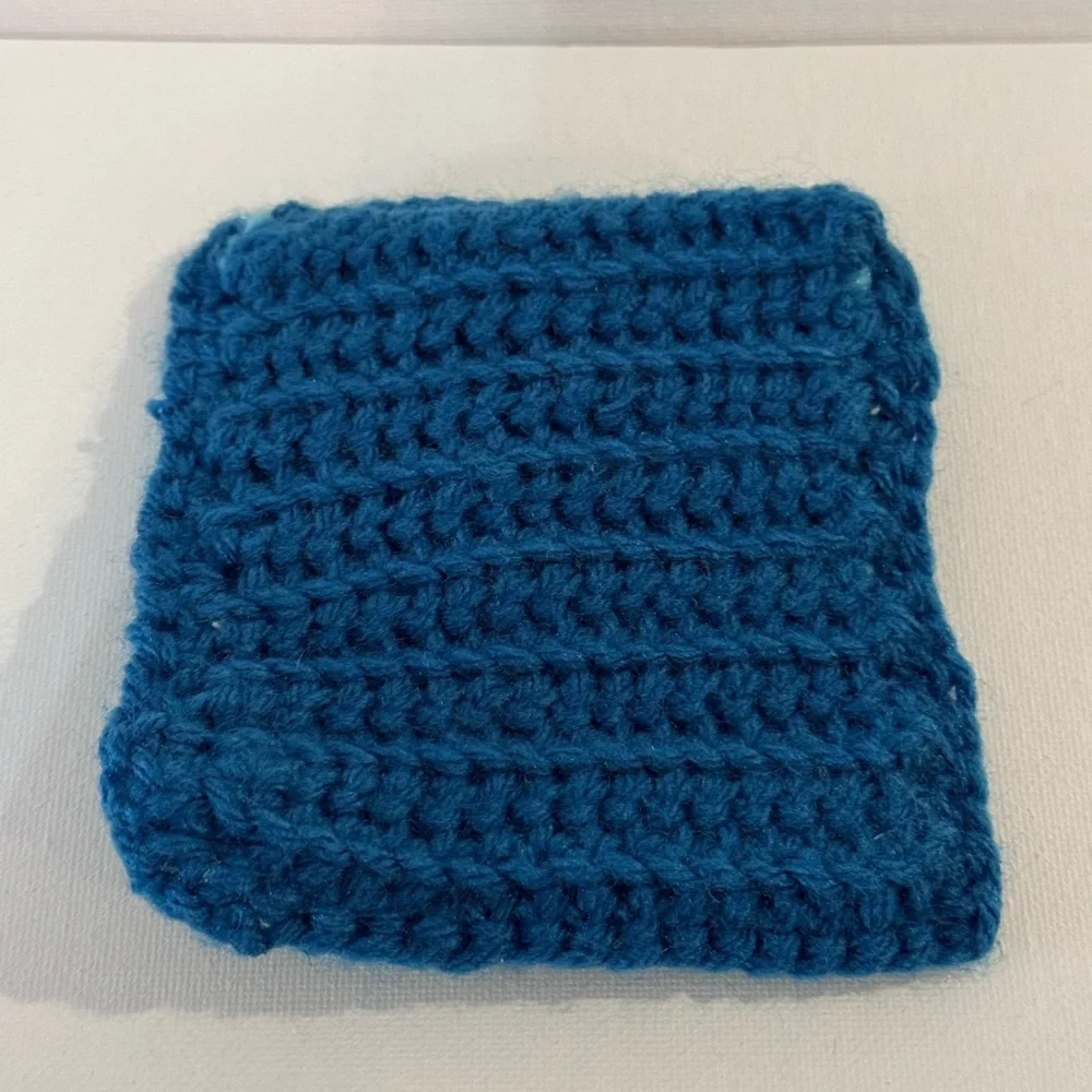 Handmade soft teal